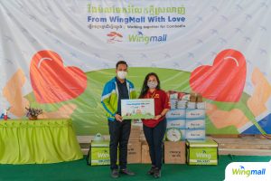 WingMall spreads love and happiness among children in Sihanoukville